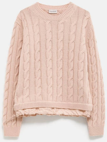 Girocollo Tricot Sweater - MONCLER - BALAAN 1