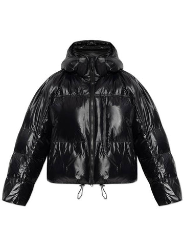 ADIDAS By Stella McCartney Padded Jacket With Logo, Women's, Black - ADIDAS - BALAAN 1