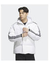 3 Stripe Puff Down Padding White - ADIDAS - BALAAN 2