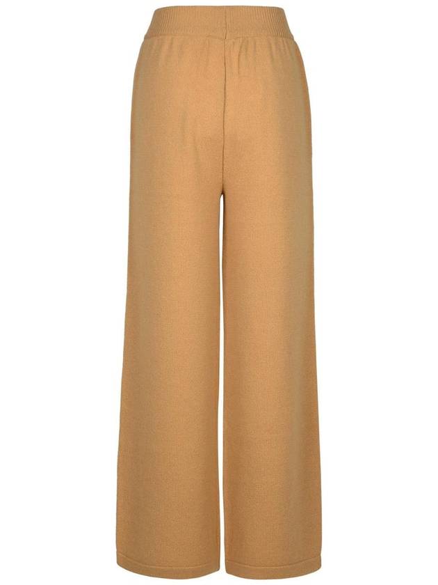 Msgm Beige Cashmere Blend Trousers - MSGM - BALAAN 3