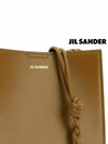 Tangle Smooth Leather Small Cross Bag Brown - JIL SANDER - BALAAN 5