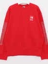 SS24SW2 RED Collaboration Sweatshirt - SUPREME - BALAAN 3