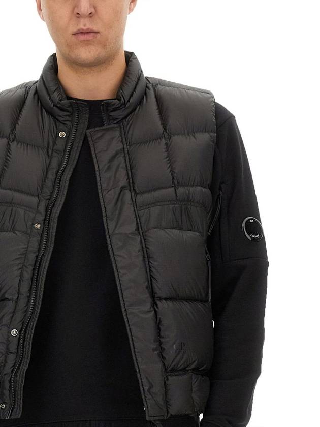 D.D Shell Down Vest Black - CP COMPANY - BALAAN 5