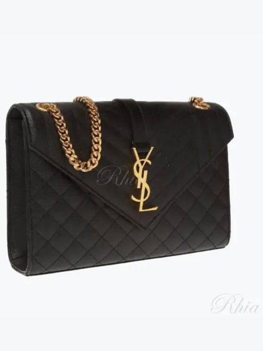 Cassandre Monogram Chain Cross Bag Black - SAINT LAURENT - BALAAN 2