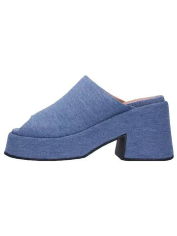 retro platform shoes blue - GANNI - BALAAN 1