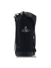 Bottle Logo Plaque Re-Nylon Bucket Bag Black - VIVIENNE WESTWOOD - BALAAN 2