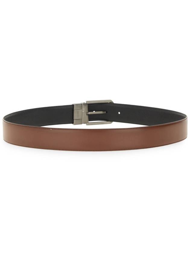 REVERSIBLE LEATHER BELT - ERMENEGILDO ZEGNA - BALAAN 3