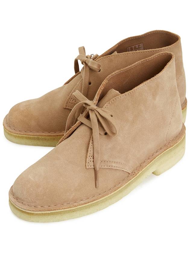 Suede Desert Middle Boots Beige - CLARKS - BALAAN 2