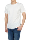 Shadow Back Graphic Print Short Sleeve T-Shirt  Natural White - STONE ISLAND - BALAAN 6