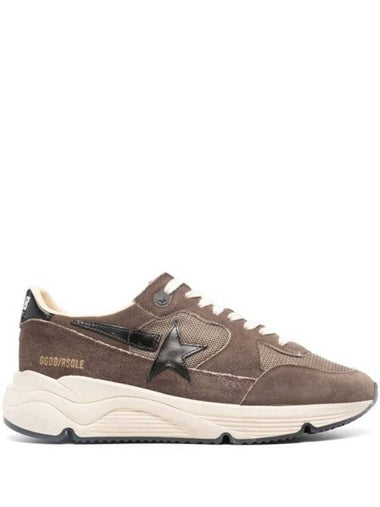 Star Patch Low Top Sneakers Brown - GOLDEN GOOSE - BALAAN 1