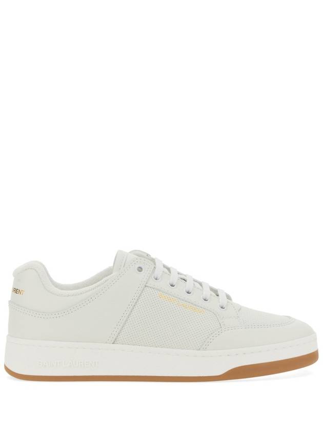 SL 61 Low Top Sneakers White - SAINT LAURENT - BALAAN 3