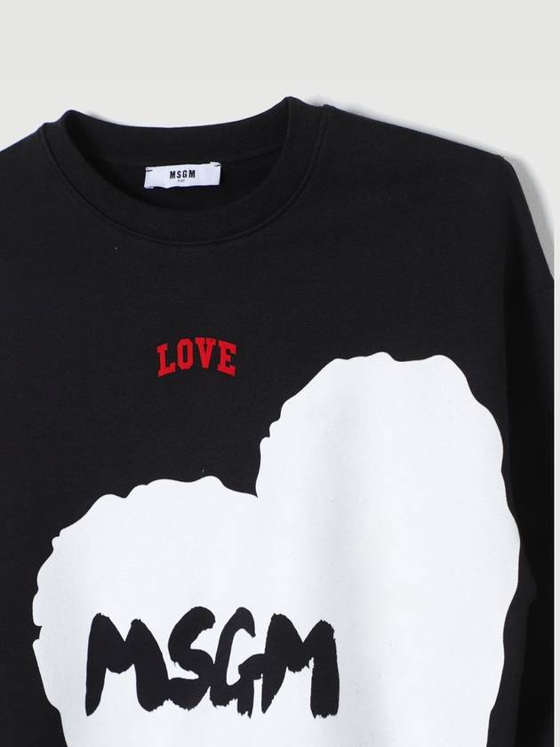 KIDS Sweatshirt GIRL F4MSJGSW142 brushed - MSGM - BALAAN 3