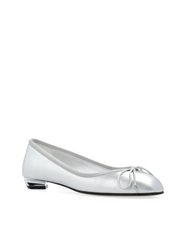 Armadillo High Heels Ballerina Silver - ALEXANDER MCQUEEN - BALAAN 4