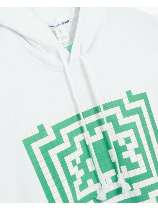 Space Invaders printed hooded top - COMME DES GARCONS - BALAAN 2