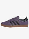 Samba OG Leather Low Top Sneakers Shadow Violet - ADIDAS - BALAAN 2