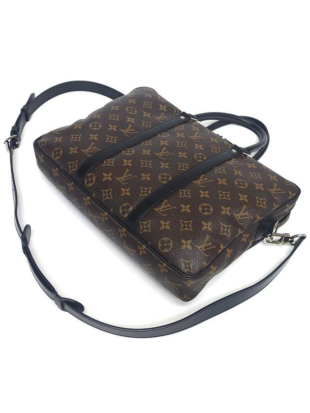 M52005 Macassar Documung Voyage PM tote bag shoulder - LOUIS VUITTON - BALAAN 3