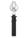 LV Aerogram Key Holder Bag Charm Black - LOUIS VUITTON - BALAAN 1