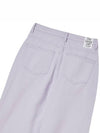Women's Cotton Twill SemiWide Jeans GB1 WDPT 51 VIO - THE GREEN LAB - BALAAN 5