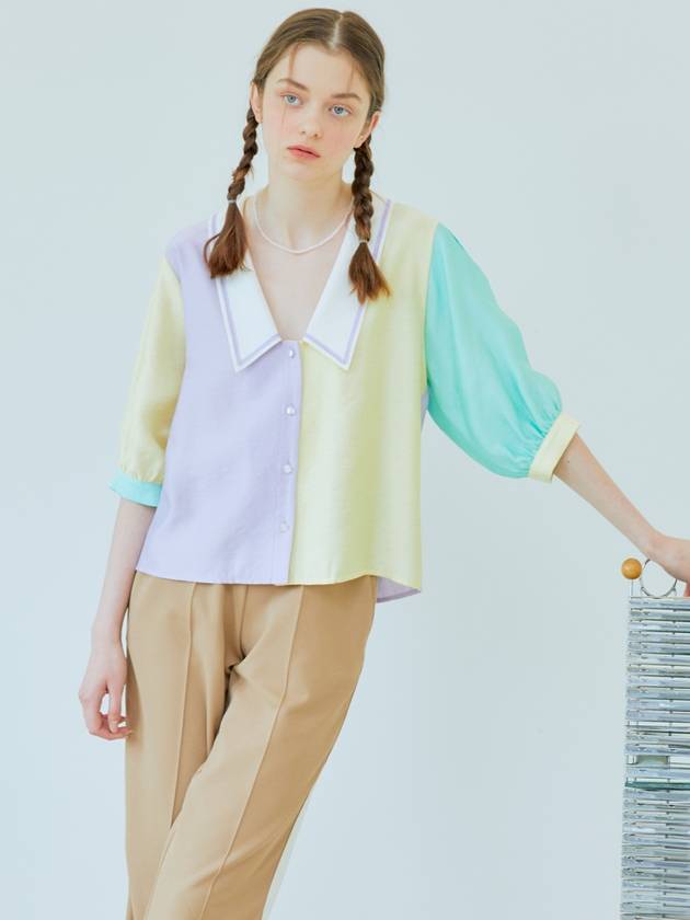 Rainbow Blouse FR212BL01MULTI - LE FORONG - BALAAN 3