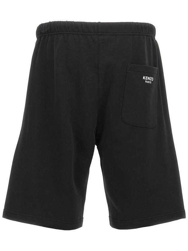 Pop Embroidery Shorts Black - KENZO - BALAAN 3