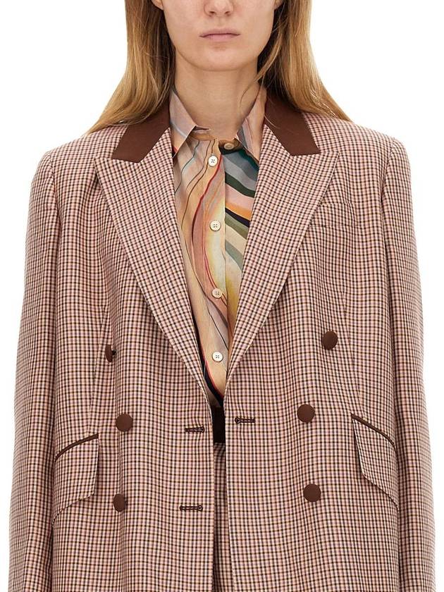 Ps Paul Smith Double-Breasted Jacket - PAUL SMITH - BALAAN 4