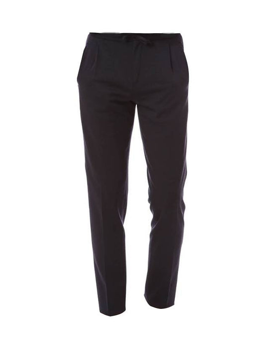 Men's Travel Slacks Black - RVR LARDINI - BALAAN.