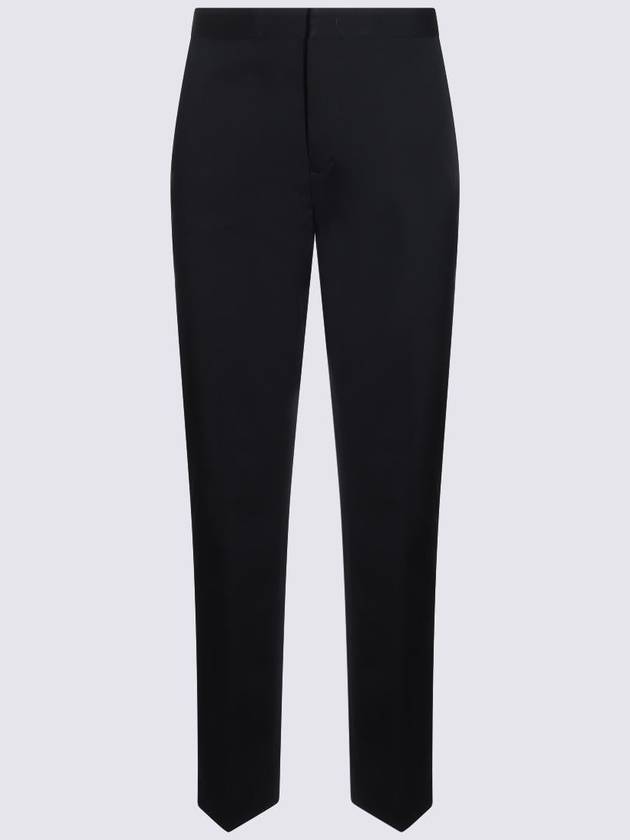 Fabiana Filippi Dark Blue Cotton Pants - FABIANA FILIPPI - BALAAN 1