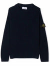 Kids Women s Wappen Ribbed Knit 7616505A3 V0020 - STONE ISLAND - BALAAN 1