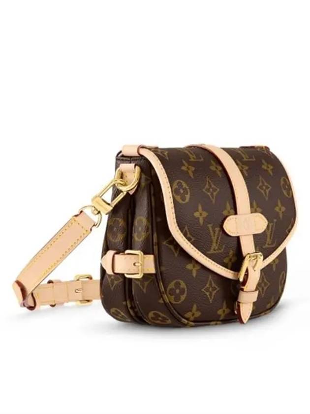 Monogram Saumur BB Shoulder Bag Brown - LOUIS VUITTON - BALAAN 3