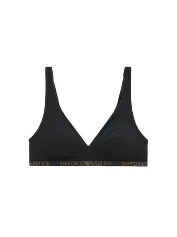 UNDERWEAR 3 17 ARMANI BRANDDAY one-day coupon 10% payback women's glitter logo padded bralette bra black 270930 - EMPORIO ARMANI - BALAAN 1