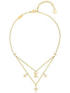 LV Floragram Necklace Gold - LOUIS VUITTON - BALAAN 1