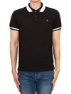 Classic ORB Logo Polo Shirt Black - VIVIENNE WESTWOOD - BALAAN 4