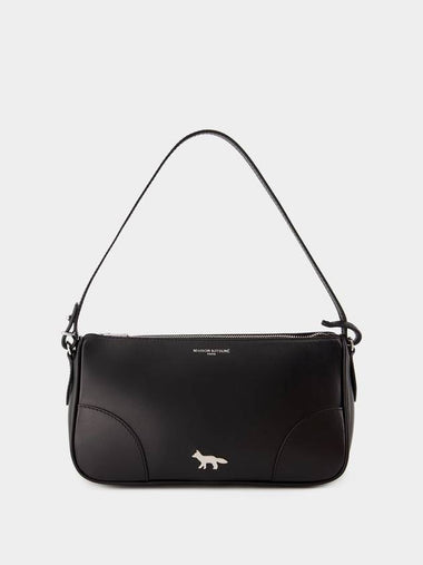 Boogie Baguette Shoulder Bag Black - MAISON KITSUNE - BALAAN 1