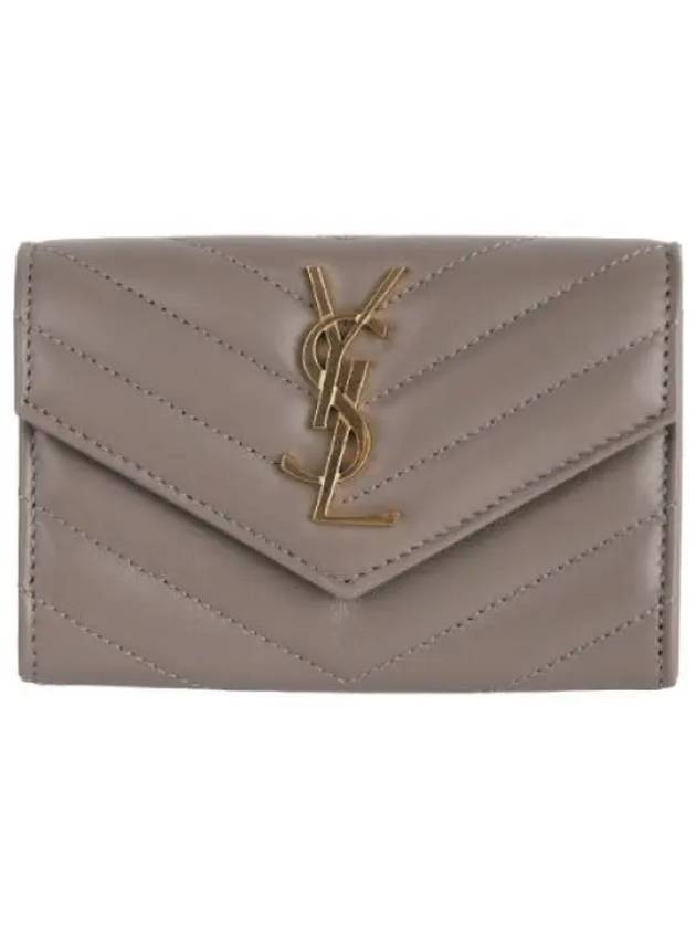 Cassandra Matelasse Small Envelope Wallet Women s Bicycle - SAINT LAURENT - BALAAN 1