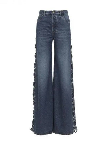 Chloe Wide RAVE Denim Pants 270470 - CHLOE - BALAAN 1