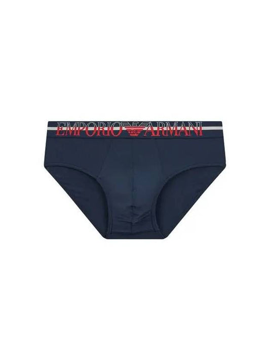 UNDERWEAR Men s Line Logo Banding Briefs Marine - EMPORIO ARMANI - BALAAN 1