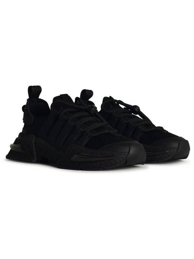 Dolce & Gabbana Black Nylon Blend Sneakers - DOLCE&GABBANA - BALAAN 2