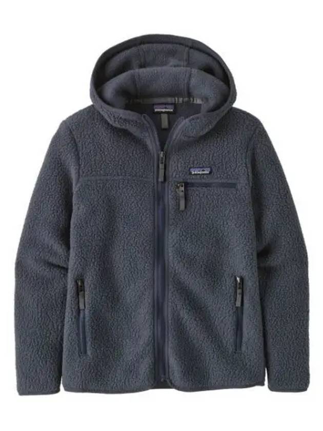 Retro Pile Hooded Jacket Smolder Blue - PATAGONIA - BALAAN 2