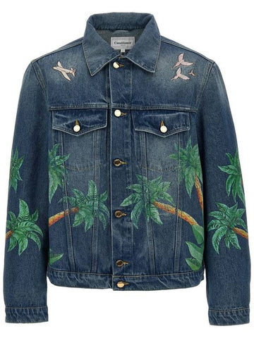 Casablanca Denim Jacket - CASABLANCA - BALAAN 1