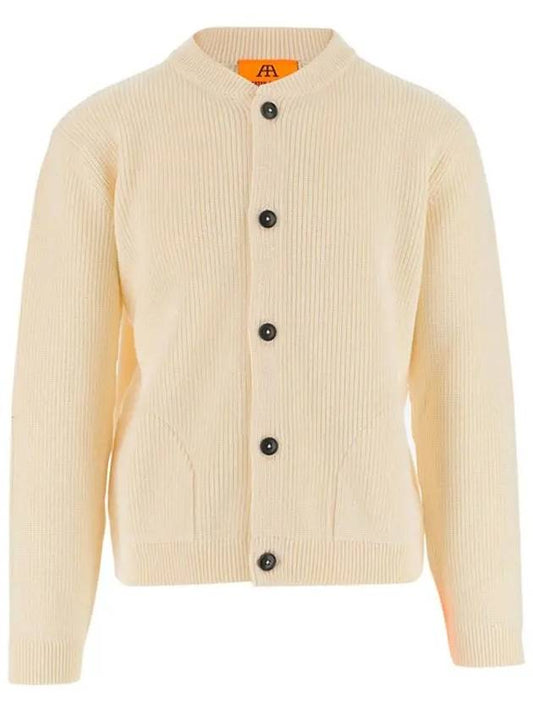 Skipper Pocket Wool Cardigan Jacket OFF WHITE - ANDERSEN-ANDERSEN - BALAAN 2