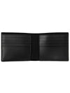 Elastic Band Logo Bifold Half Wallet Black - BOTTEGA VENETA - BALAAN 5