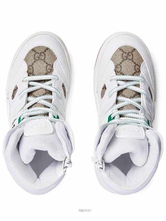 Kids Basket High Top Sneakers 681359 2SHG0 9076 - GUCCI - BALAAN 5