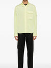 Chrome-R Pocket Over Long Sleeve Shirt Green - CP COMPANY - BALAAN 4