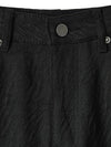 Jacquard Semi-Wide Track Pants Black - NOIRER - BALAAN 5