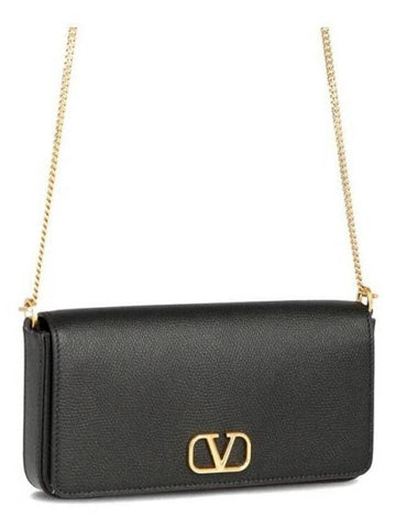 Garavani Cross Bag 730283 Black - VALENTINO - BALAAN 1