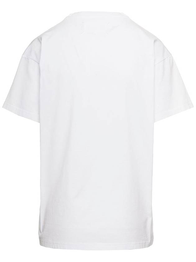 Logo Cotton Jersey Short Sleeve T-Shirt White - MAISON MARGIELA - BALAAN 3