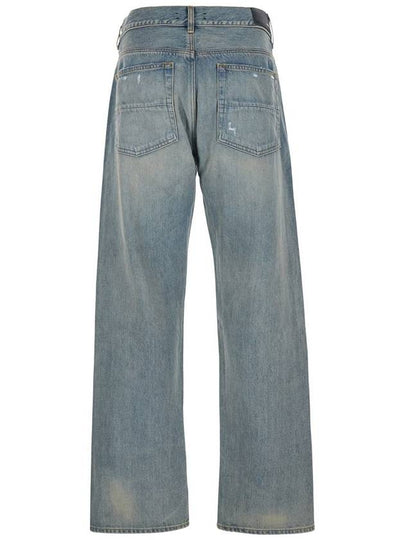 Light Blue Jeans With Rips And Bandana Detail In Denim Man - AMIRI - BALAAN 2