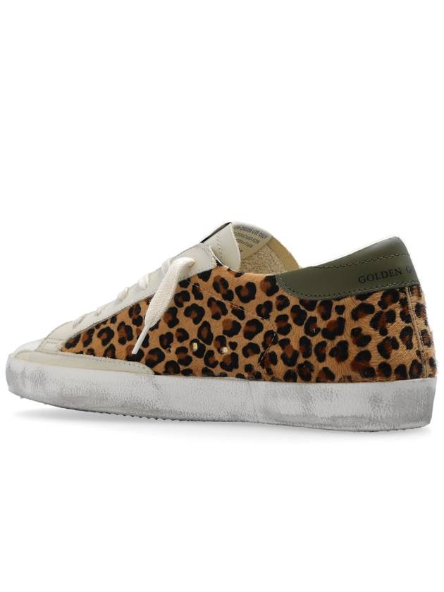 Superstar Classic Leopard Low Top Sneakers Brown - GOLDEN GOOSE - BALAAN 6