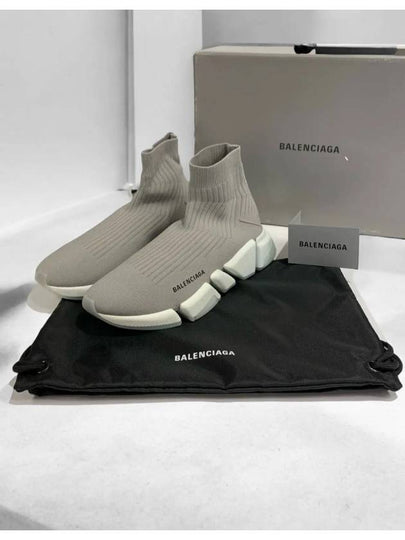 Speedrunner high top sneakers gray - BALENCIAGA - BALAAN 2