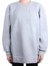 Women's Drop Shoulder Sweatshirt Grey Isoli - GANNI - BALAAN 2